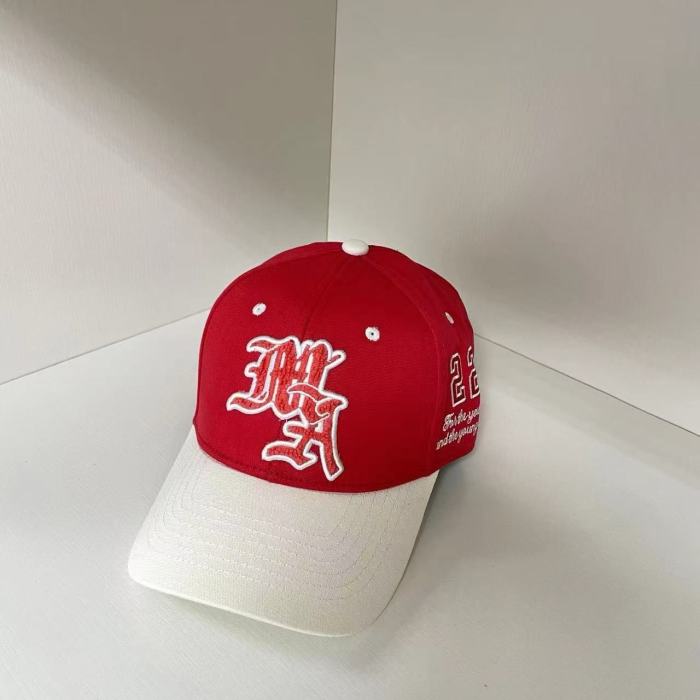 Gothic MA 3D Embroidery Curved Brim Baseball Cap 3 colors 29307097
