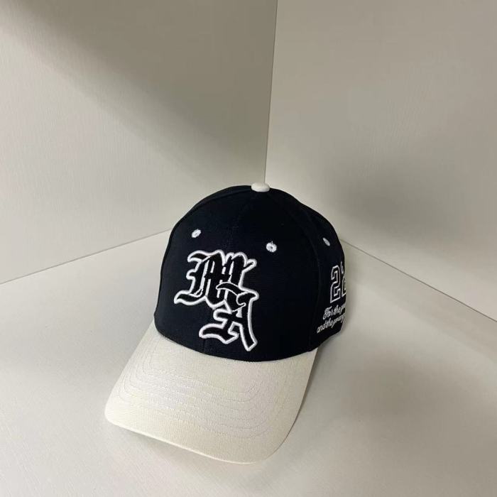 Gothic MA 3D Embroidery Curved Brim Baseball Cap 3 colors 29307097