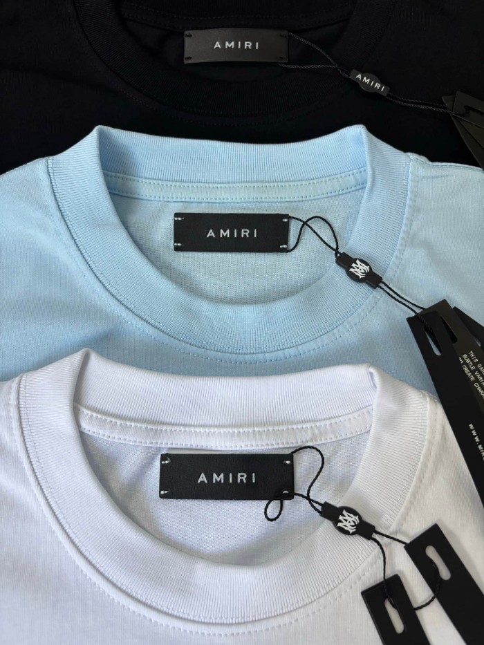 Rhinestone Printing Design Chest Burst Scatter Double A Logo Back Surround Rhinestone Letter Tee 3 colors 29307039