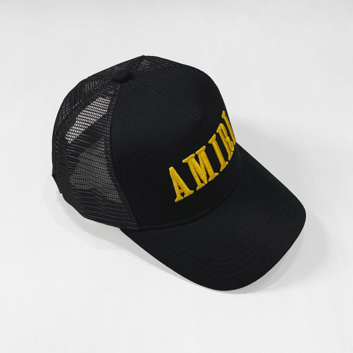 Letter Logo 3D Embroidery Mesh Baseball Cap 152 colors 29307099