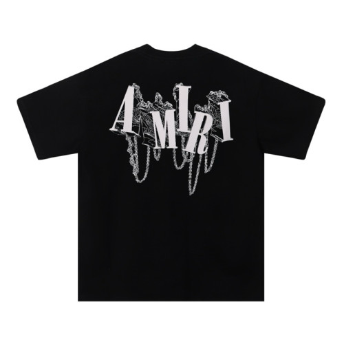 Drip Letter Logo Back Large Oversized Chain Outline Letter Double Sided Print Tee 2 colors 29307096