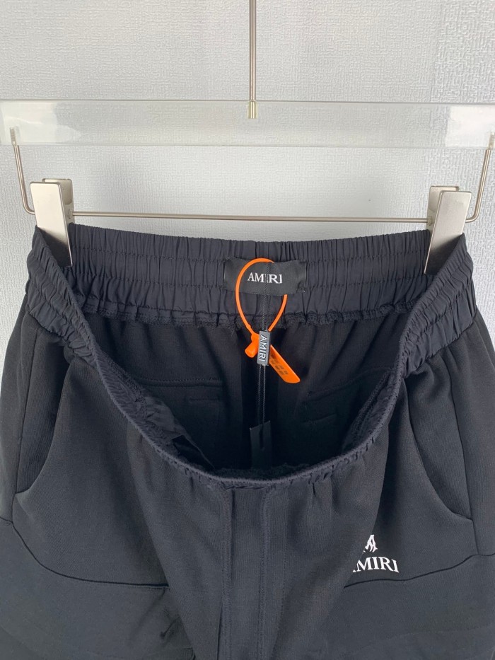 1:1 quality version Dual Cargo Pocket Mini Monogram Embroidery Elastic Waist Oversized Knee Length Sweat Shorts  29310928