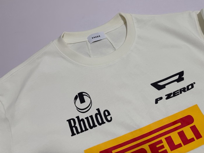 Multi Racing Sponsor Badge Big USA Flag World Champions Text Blank Back Tee 2 colors 29311380