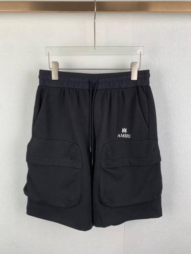 1:1 quality version Dual Cargo Pocket Mini Monogram Embroidery Elastic Waist Oversized Knee Length Sweat Shorts  29310928