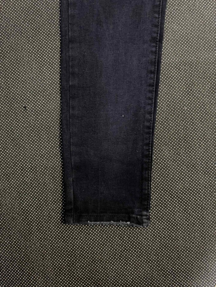 New Spring Autumn Black Slim Flare Ripped Patch Streetwear Jeans 29310922