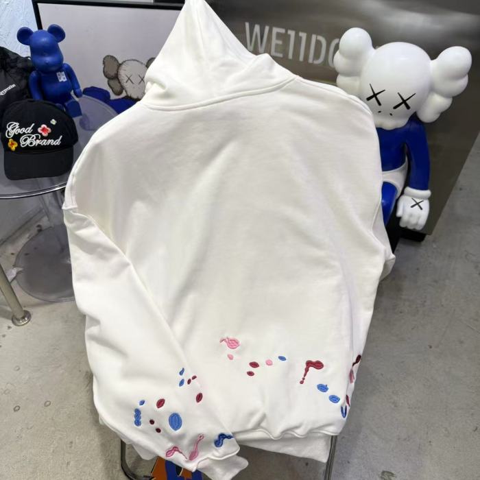 Colorful Candy Embroidery Splash Ink Hoodie 2 colors 29319476