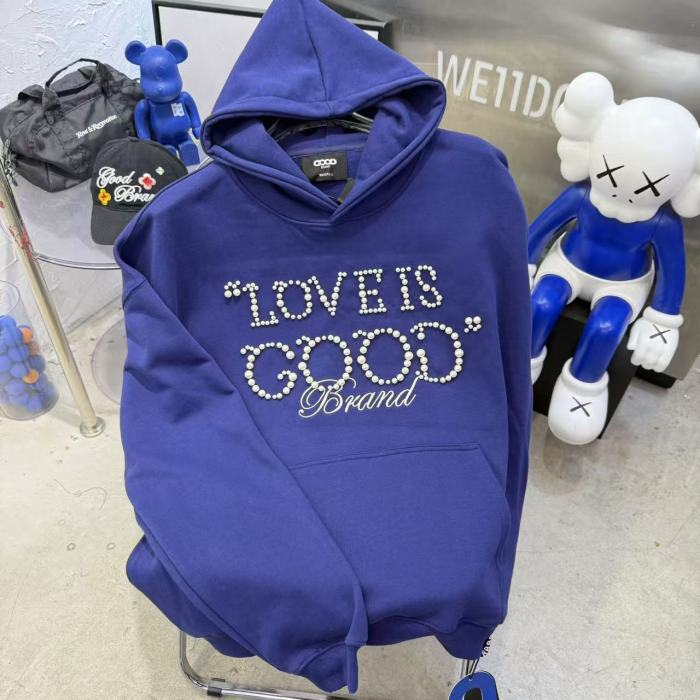 Round Pearl Logo Embroidery Hoodie 2 colors 29319481