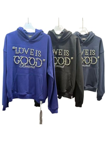 Round Pearl Logo Embroidery Hoodie 2 colors 29319481