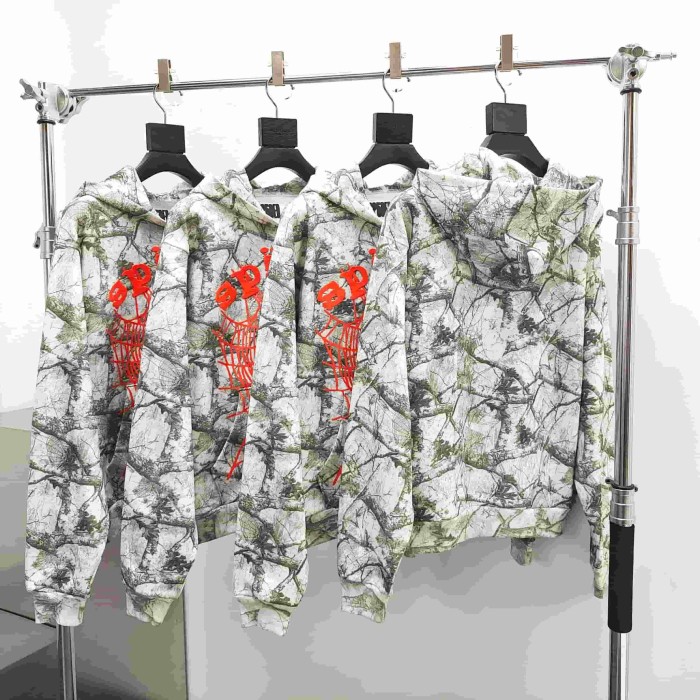[Big & Tall for weights up to 220 lbs]1:1 quality version Orange Letter Jungle Floral Zip Hoodie & Shorts Set 29319551
