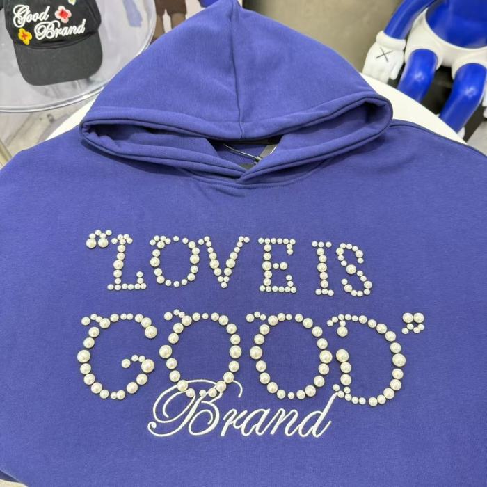 Round Pearl Logo Embroidery Hoodie 2 colors 29319481