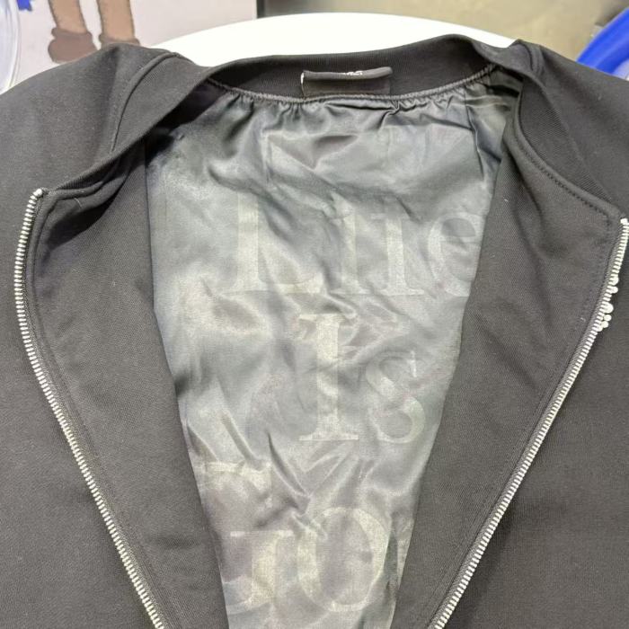 Pearl Logo Embroidery Baseball Collar Zip Jacket 2 colors 29319482