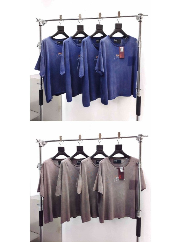 [Big & Tall for weights up to 260 lbs]1:1 quality version Worn Logo Print Washed Tee 2 colors 29319594
