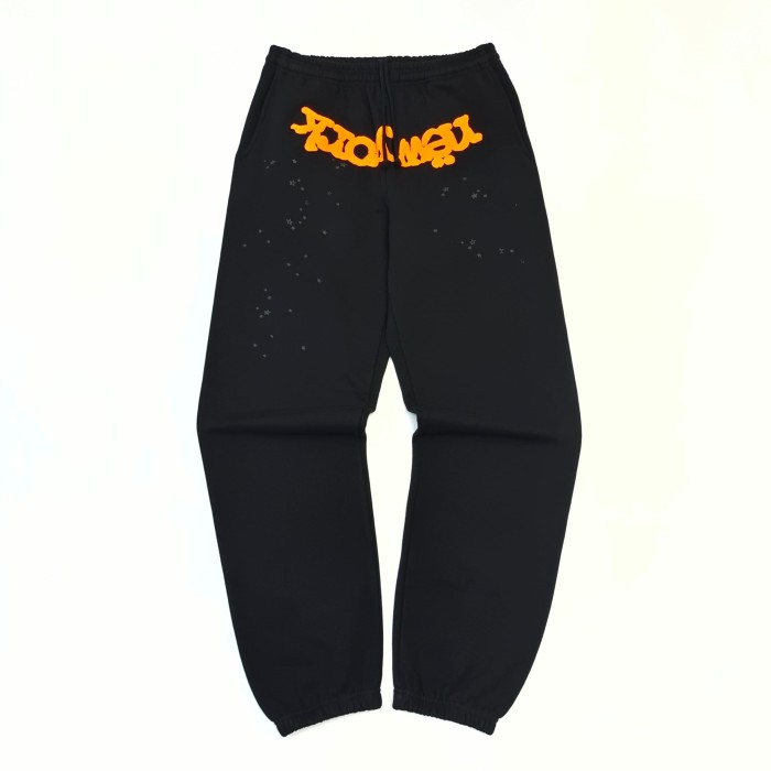 [Big & Tall for weights up to 220 lbs]1:1 quality version Orange New York Blue Mesh Print Hoodie & Pants Set 29319552