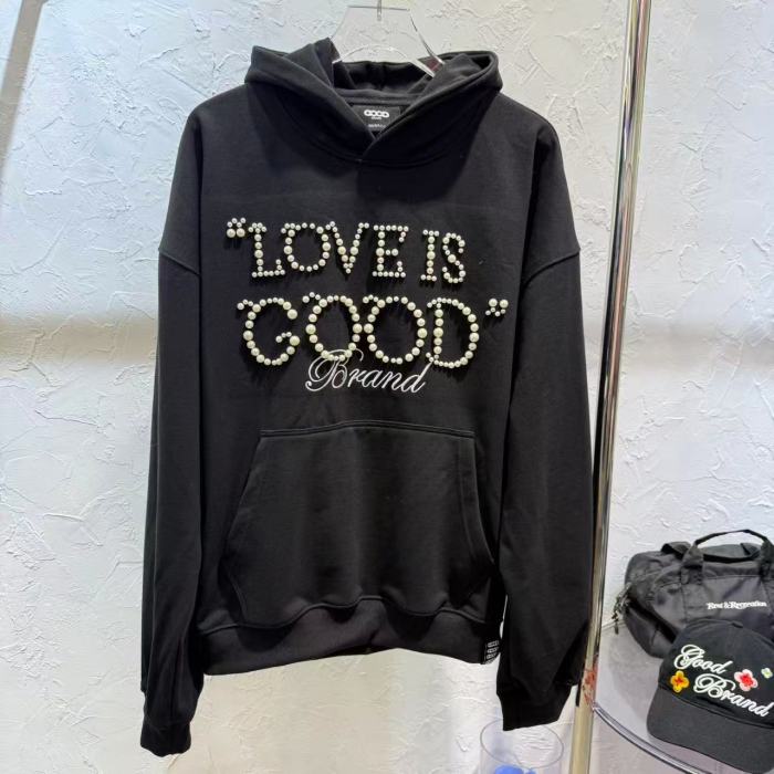 Round Pearl Logo Embroidery Hoodie 2 colors 29319481