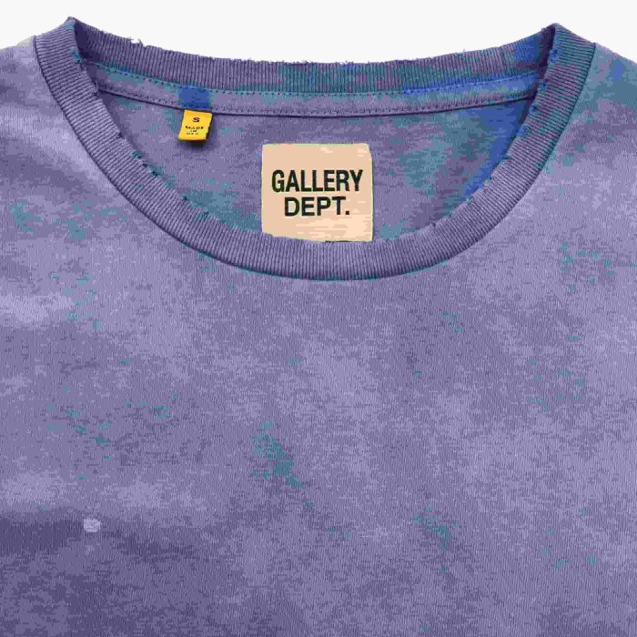 [Big & Tall for weights up to 260 lbs]1:1 quality version Vertical Letter Spray Print Washed Tee 2 colors 29319570