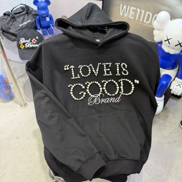 Round Pearl Logo Embroidery Hoodie 2 colors 29319481