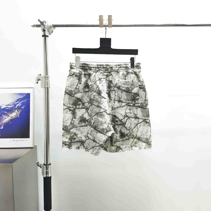 [Big & Tall for weights up to 220 lbs]1:1 quality version Orange Letter Jungle Floral Zip Hoodie & Shorts Set 29319551