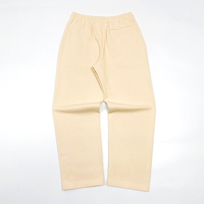 [Big & Tall for weights up to 220 lbs]1:1 quality version Mixed Rhinestone Letter Beige Zip Hoodie & Pants Set 29319554