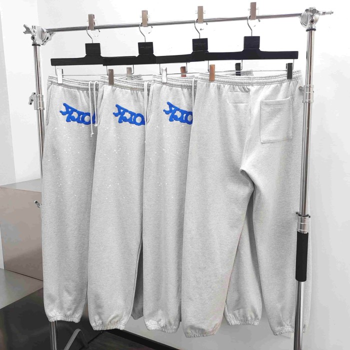 [Big & Tall for weights up to 220 lbs]1:1 quality version Blue New York Orange Mesh Print Hoodie & Pants Set 29319553
