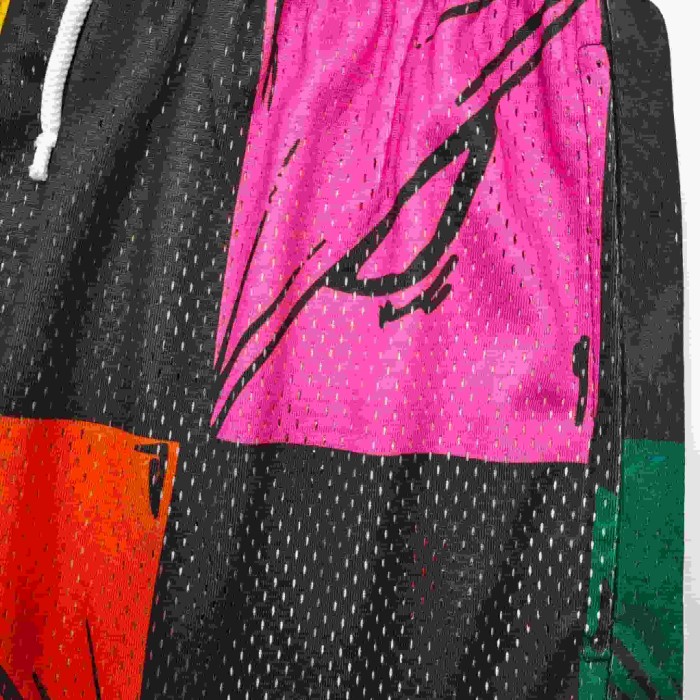 [Big & Tall for weights up to 260 lbs]1:1 quality version Color Black Plaid Mesh Shorts 29319573