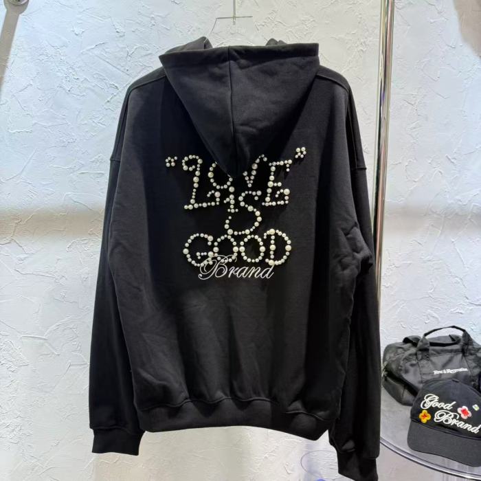 Round Pearl Logo Embroidery Hoodie 2 colors 29319481