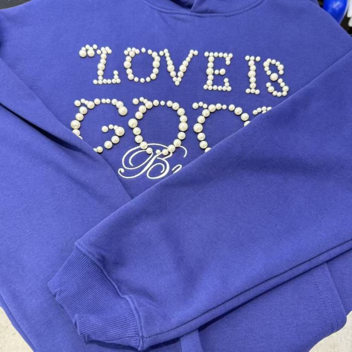 Round Pearl Logo Embroidery Hoodie 2 colors 29319481
