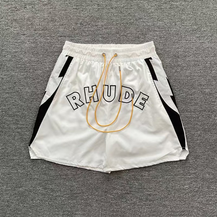Letter Embroidery Color Block Casual Unisex American High Street Beach Sports Shorts 4 colors 29315534