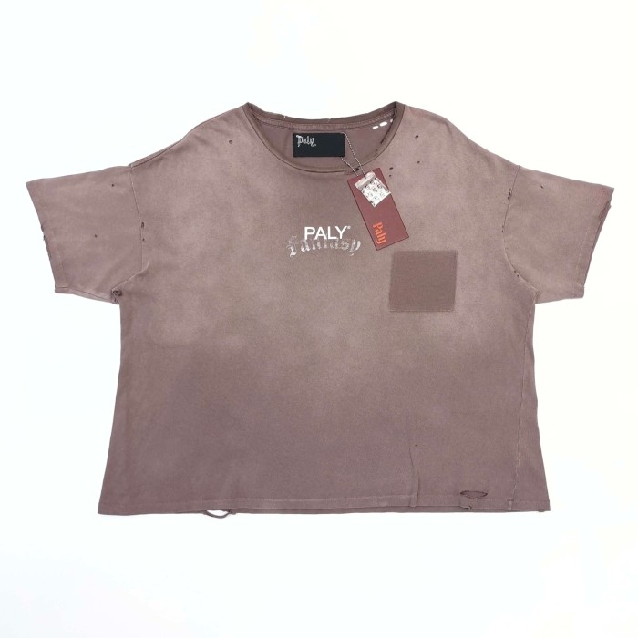 [Big & Tall for weights up to 260 lbs]1:1 quality version Worn Logo Print Washed Tee 2 colors 29319594
