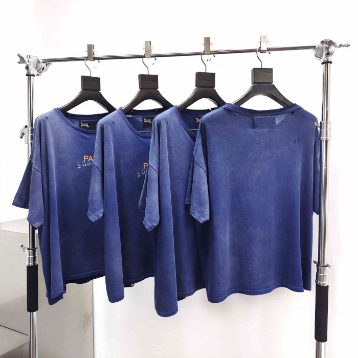 [Big & Tall for weights up to 260 lbs]1:1 quality version Worn Logo Print Washed Tee 2 colors 29319594