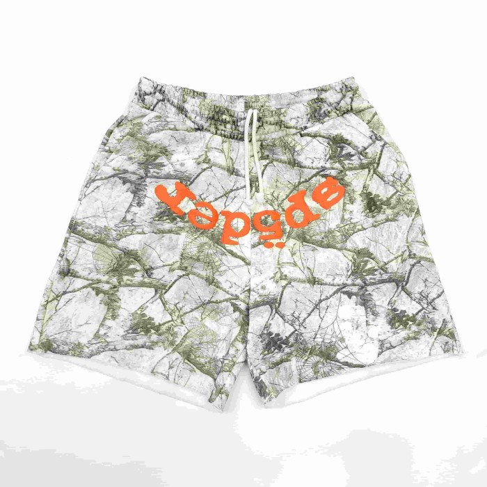 [Big & Tall for weights up to 220 lbs]1:1 quality version Orange Letter Jungle Floral Zip Hoodie & Shorts Set 29319551