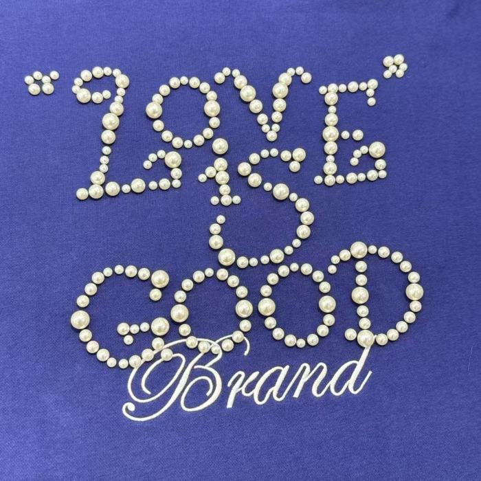 Round Pearl Logo Embroidery Hoodie 2 colors 29319481