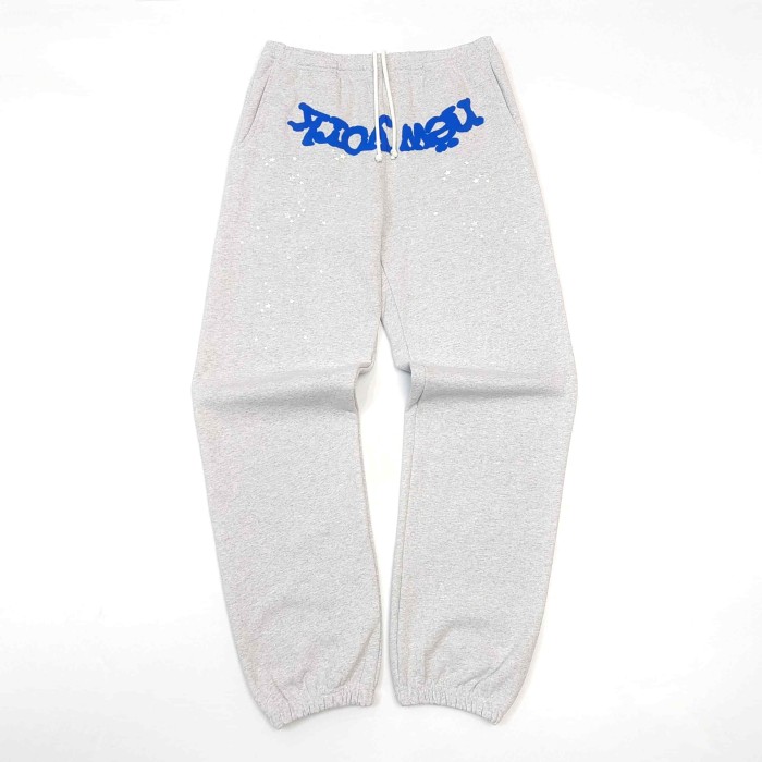 [Big & Tall for weights up to 220 lbs]1:1 quality version Blue New York Orange Mesh Print Hoodie & Pants Set 29319553
