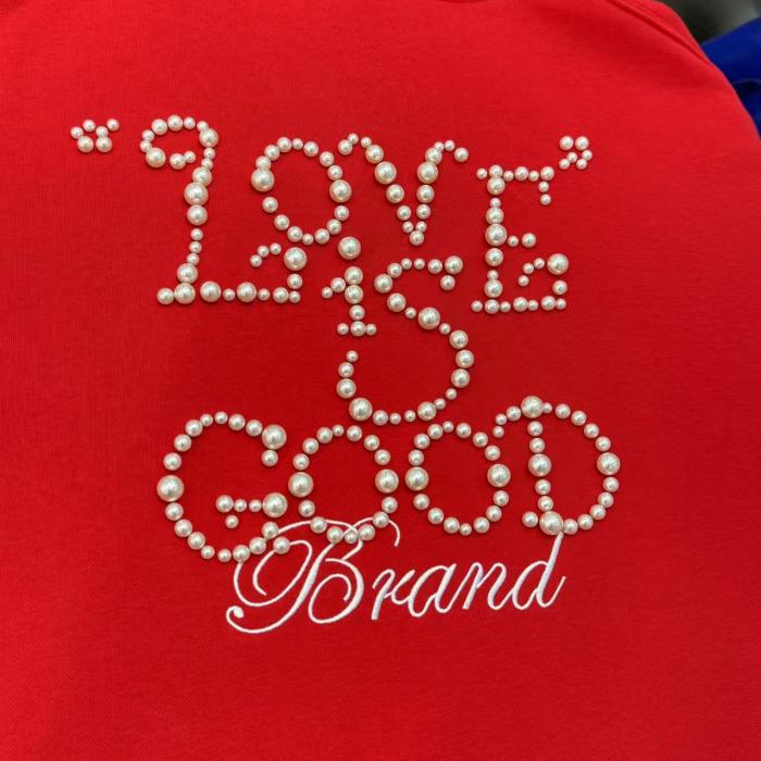 New Year Limited Pearl Logo Embroidery Hoodie 29319480