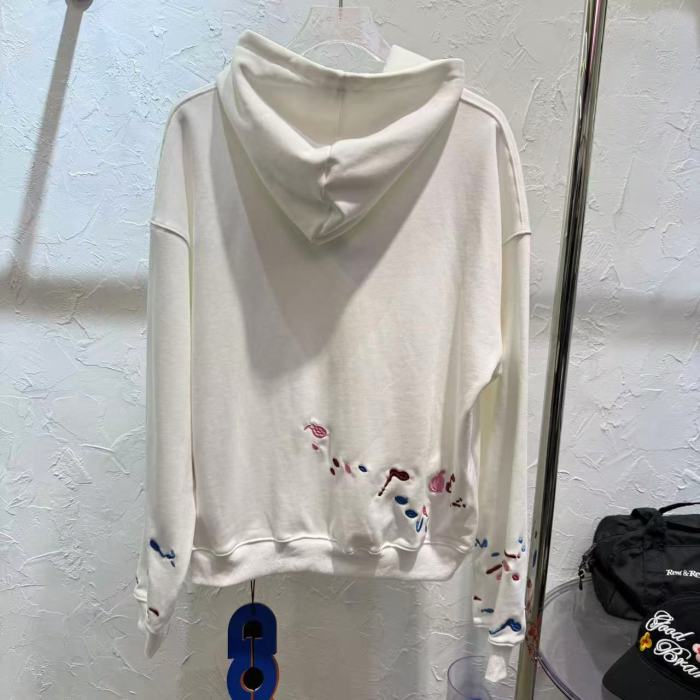 Colorful Candy Embroidery Splash Ink Hoodie 2 colors 29319476