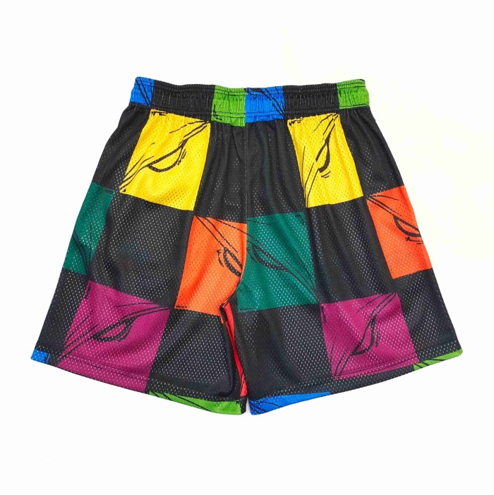 [Big & Tall for weights up to 260 lbs]1:1 quality version Color Black Plaid Mesh Shorts 29319573