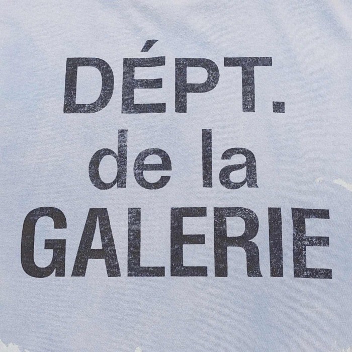 [Big & Tall for weights up to 260 lbs]1:1 quality version Vertical Letter Spray Print Washed Tee 2 colors 29319570