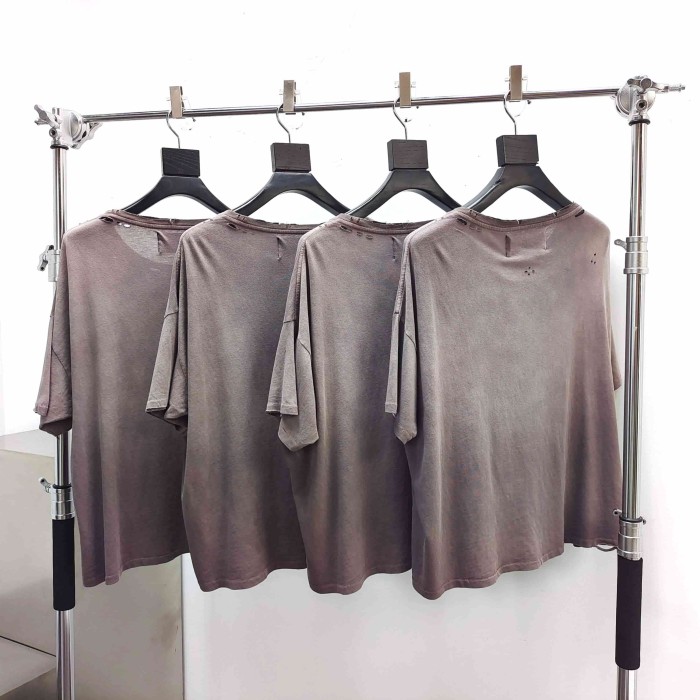 [Big & Tall for weights up to 260 lbs]1:1 quality version Worn Logo Print Washed Tee 2 colors 29319594