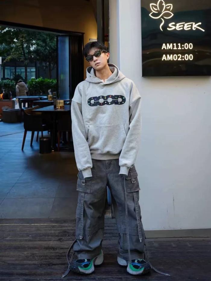 Rainbow Country Gem Patch Hoodie 3 colors 29319477