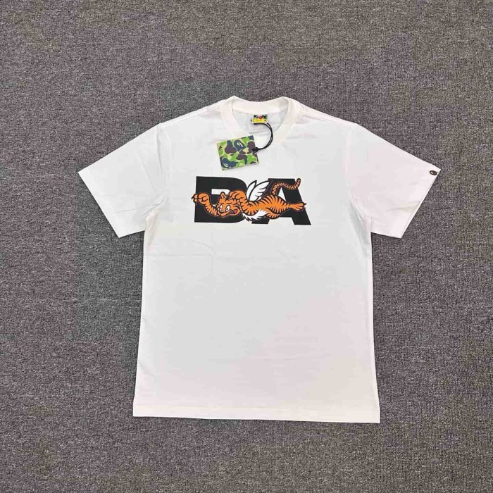 1:1 quality version Flying Tiger BA Letter Print Tee 2 colors 29321676