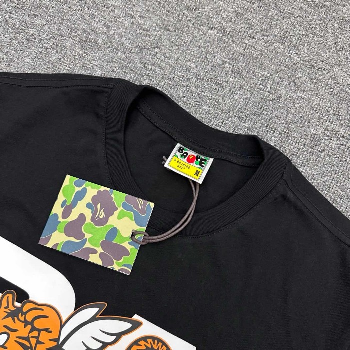 1:1 quality version Flying Tiger BA Letter Print Tee 2 colors 29321676