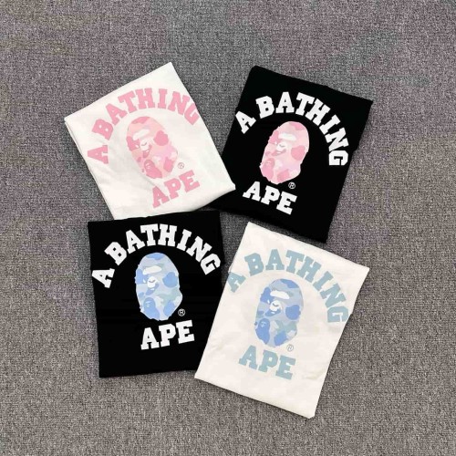 1:1 quality version Summer Refreshing Camo Ape Head Print Tee 4 colors 29321673