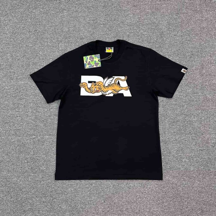1:1 quality version Flying Tiger BA Letter Print Tee 2 colors 29321676