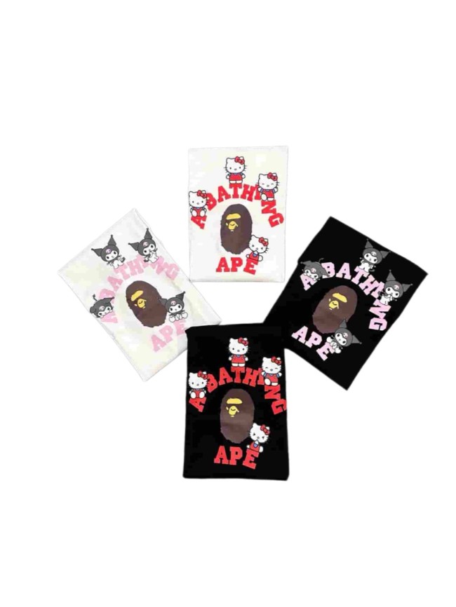 1:1 quality version Sanrio Co-branded Four Characters Print Tee 4 colors 29321682