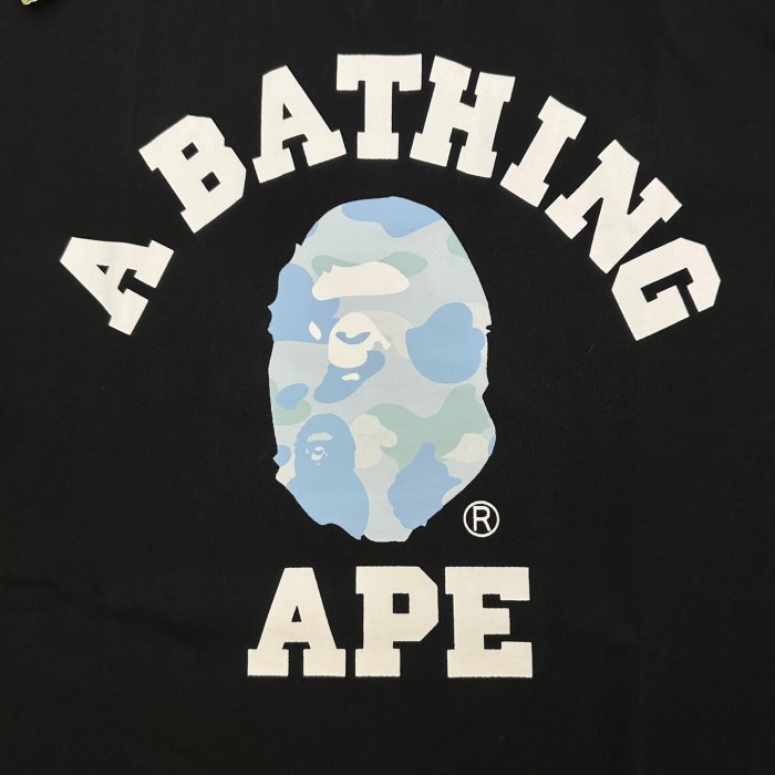 1:1 quality version Summer Refreshing Camo Ape Head Print Tee 4 colors 29321673