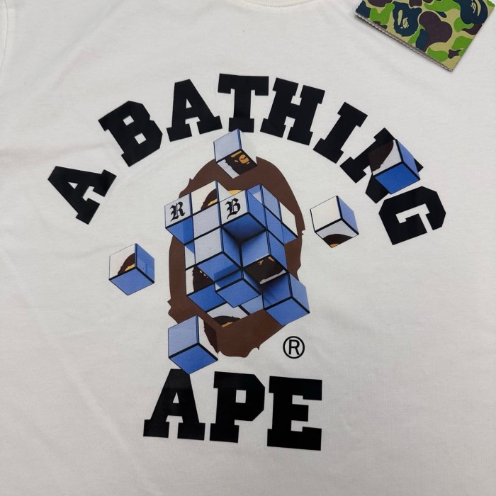 1:1 quality version 88RISING Co-branded Cube Ape Print Tee 29321685