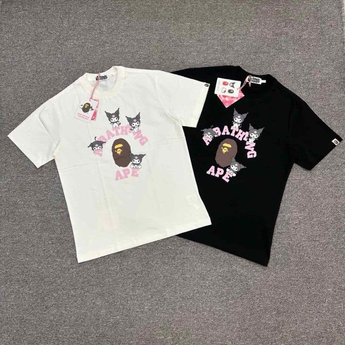 1:1 quality version Sanrio Co-branded Four Characters Print Tee 4 colors 29321682