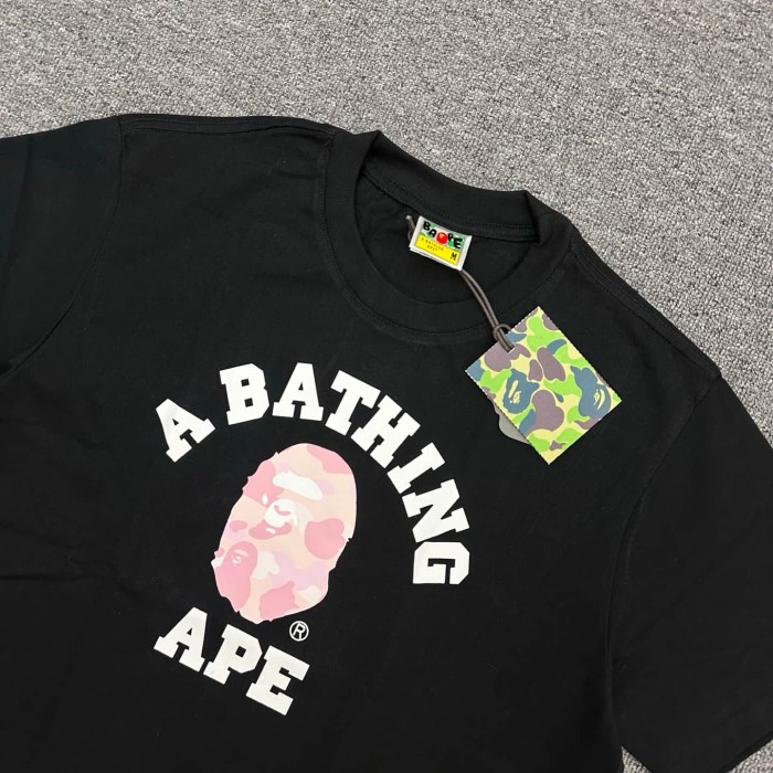 1:1 quality version Summer Refreshing Camo Ape Head Print Tee 4 colors 29321673