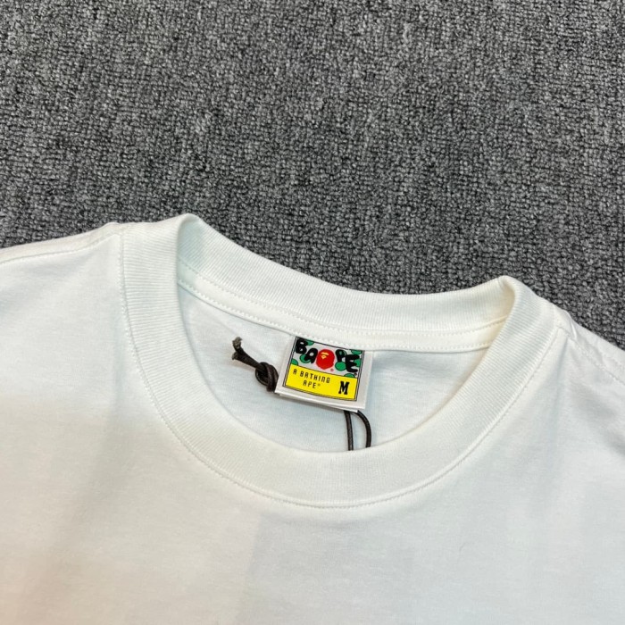 1:1 quality version Watermelon Color Camo Ape Head Print Tee 2 colors 29321684