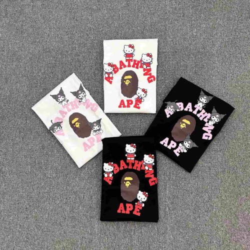1:1 quality version Sanrio Co-branded Four Characters Print Tee 4 colors 29321682