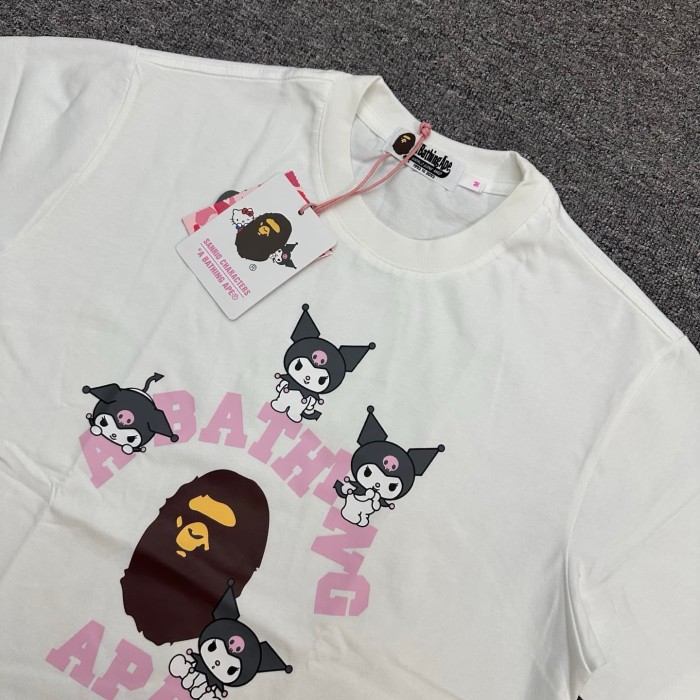1:1 quality version Sanrio Co-branded Four Characters Print Tee 4 colors 29321682